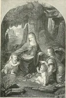 An illustration from Geschichte der christlichen Malerei (1887)