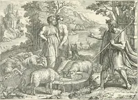 An illustration from Geschichte der christlichen Malerei (1887)