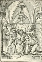 An illustration from Geschichte der christlichen Malerei (1887)