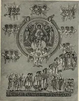 An illustration from Geschichte der deutschen Malerei (1889)