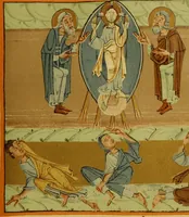 An illustration from Geschichte der deutschen Malerei (1889)