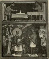 An illustration from Geschichte der deutschen Malerei (1889)