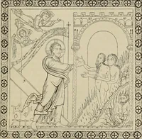 An illustration from Geschichte der deutschen Malerei (1889)