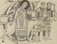 An illustration from Geschichte der deutschen Malerei (1889)