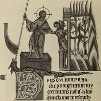 An illustration from Geschichte der deutschen Malerei (1889)