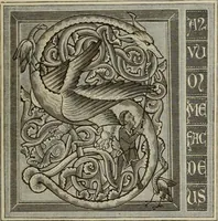 An illustration from Geschichte der deutschen Malerei (1889)