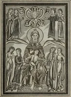 An illustration from Geschichte der deutschen Malerei (1889)