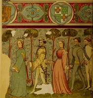 An illustration from Geschichte der deutschen Malerei (1889)