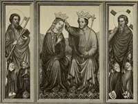 An illustration from Geschichte der deutschen Malerei (1889)