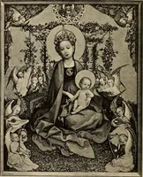 An illustration from Geschichte der deutschen Malerei (1889)