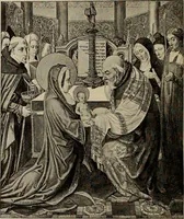 An illustration from Geschichte der deutschen Malerei (1889)