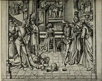 An illustration from Geschichte der deutschen Malerei (1889)