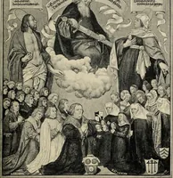 An illustration from Geschichte der deutschen Malerei (1889)