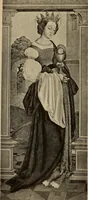 An illustration from Geschichte der deutschen Malerei (1889)