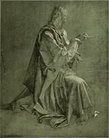 An illustration from Geschichte der deutschen Malerei (1889)