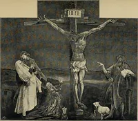 An illustration from Geschichte der deutschen Malerei (1889)