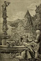 An illustration from Geschichte der deutschen Malerei (1889)