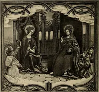 An illustration from Geschichte der deutschen Malerei (1889)
