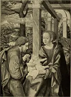 An illustration from Geschichte der deutschen Malerei (1889)