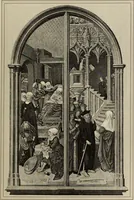 An illustration from Geschichte der deutschen Malerei (1889)