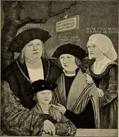 An illustration from Geschichte der deutschen Malerei (1889)