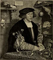 An illustration from Geschichte der deutschen Malerei (1889)
