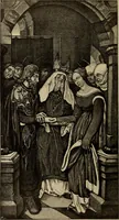An illustration from Geschichte der deutschen Malerei (1889)