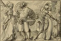 An illustration from Geschichte der deutschen Malerei (1889)