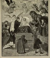 An illustration from Geschichte der deutschen Malerei (1889)