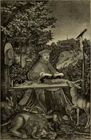 An illustration from Geschichte der deutschen Malerei (1889)