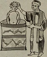 An illustration from Geschichte der deutschen Malerei (1889)