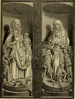 An illustration from Geschichte der deutschen Malerei (1889)