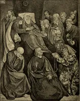 An illustration from Geschichte der deutschen Malerei (1889)