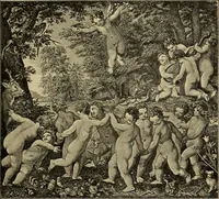 An illustration from Geschichte der deutschen Malerei (1889)