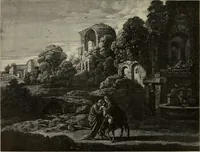 An illustration from Geschichte der deutschen Malerei (1889)