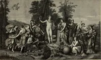 An illustration from Geschichte der deutschen Malerei (1889)