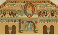 An illustration from Geschichte der deutschen Malerei (1889)