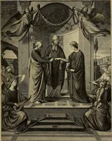 An illustration from Geschichte der deutschen Malerei (1889)