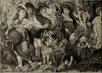 An illustration from Geschichte der deutschen Malerei (1889)