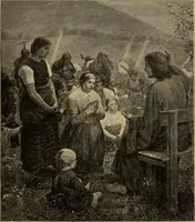An illustration from Geschichte der deutschen Malerei (1889)