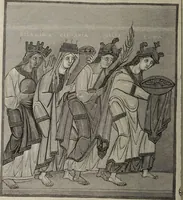 An illustration from Geschichte der deutschen Malerei (1889)