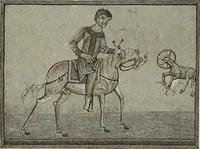 An illustration from Geschichte der deutschen Malerei (1889)