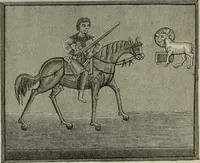 An illustration from Geschichte der deutschen Malerei (1890)