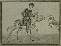 An illustration from Geschichte der deutschen Malerei (1890)