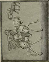 An illustration from Geschichte der deutschen Malerei (1890)