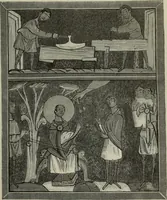An illustration from Geschichte der deutschen Malerei (1890)