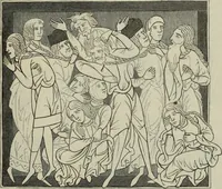 An illustration from Geschichte der deutschen Malerei (1890)