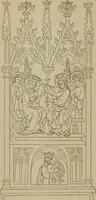 An illustration from Geschichte der deutschen Malerei (1890)