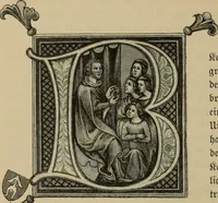 An illustration from Geschichte der deutschen Malerei (1890)
