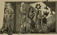 An illustration from Geschichte der deutschen Malerei (1890)